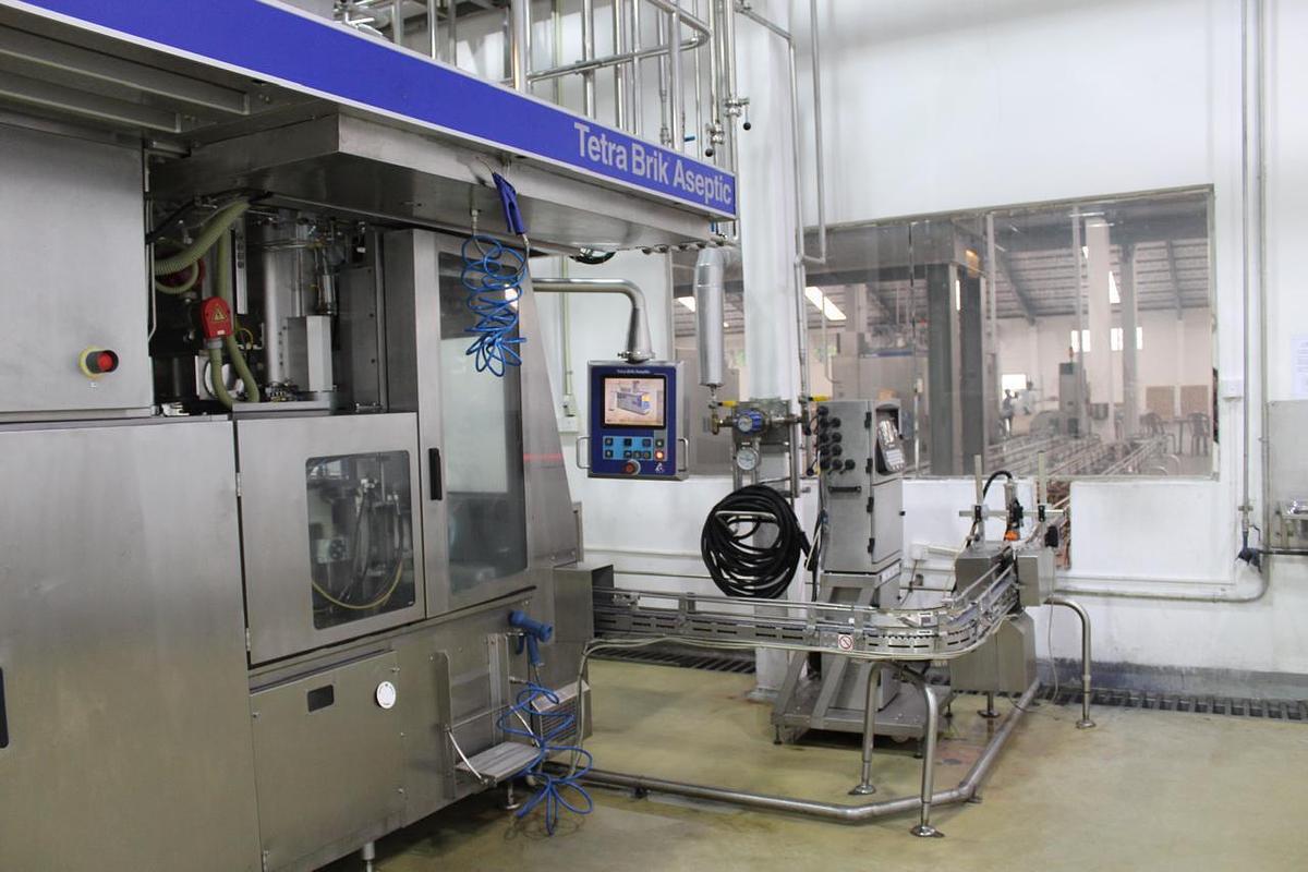 Used COMPLETE TETRA PAK UHT PLANT WITH TWO ASEPTIC FILLING LINES FOR SALE