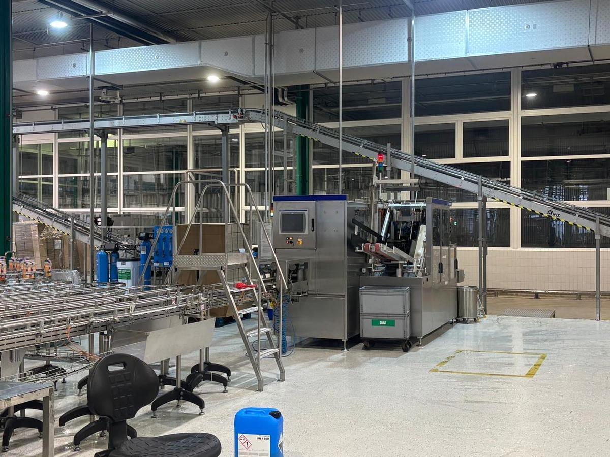 Used USED ESL TETRA REX FILLING AND CAPPING COMPLETE LINE FOR SALE FOR LONG LIFE FRUIT JUICES YEAR 2016