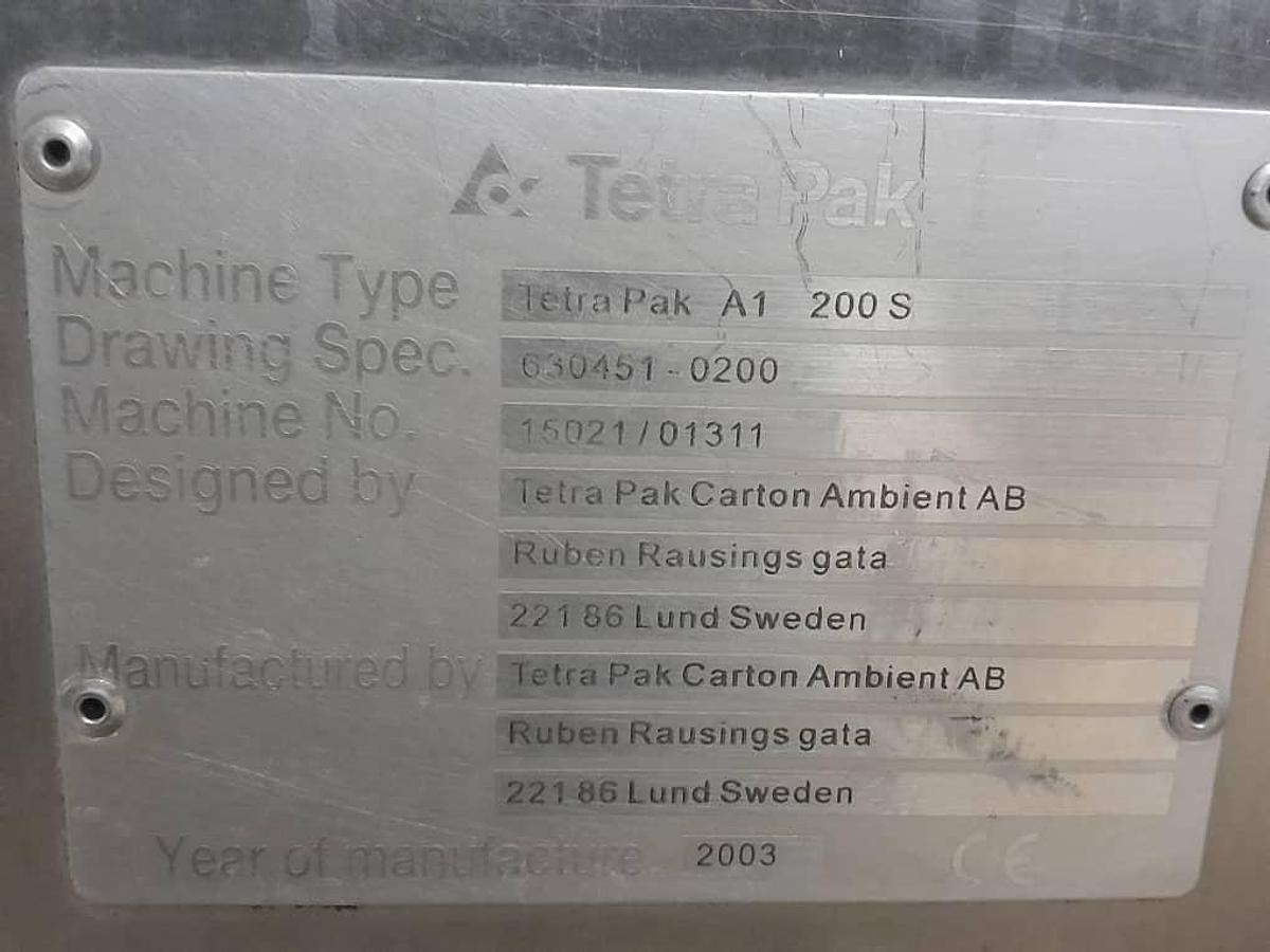 Used 2004 Tetra Pak Tetra Pak TBA 19
