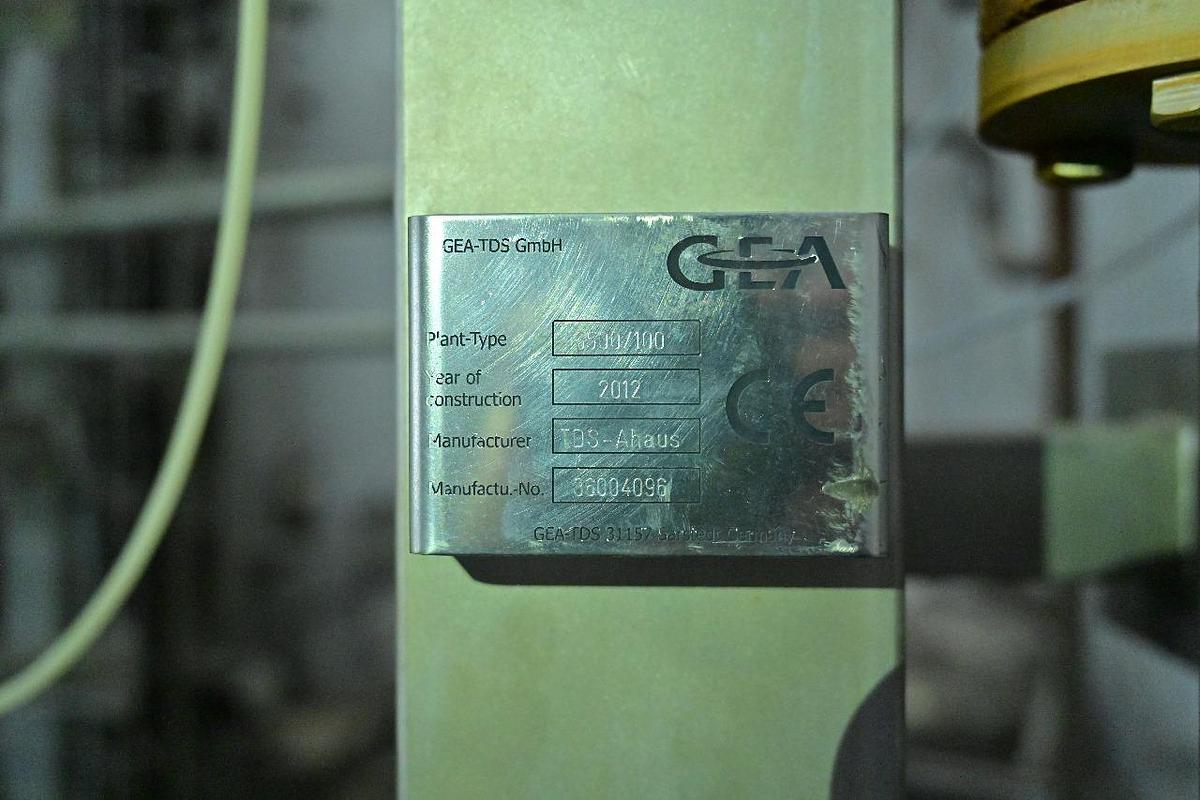 Used 2012 GEA UHT Plants