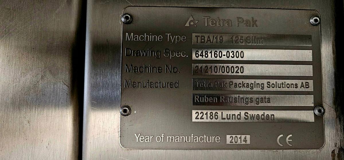 Used 2014 Tetra Pak Tetra Pak TBA 19