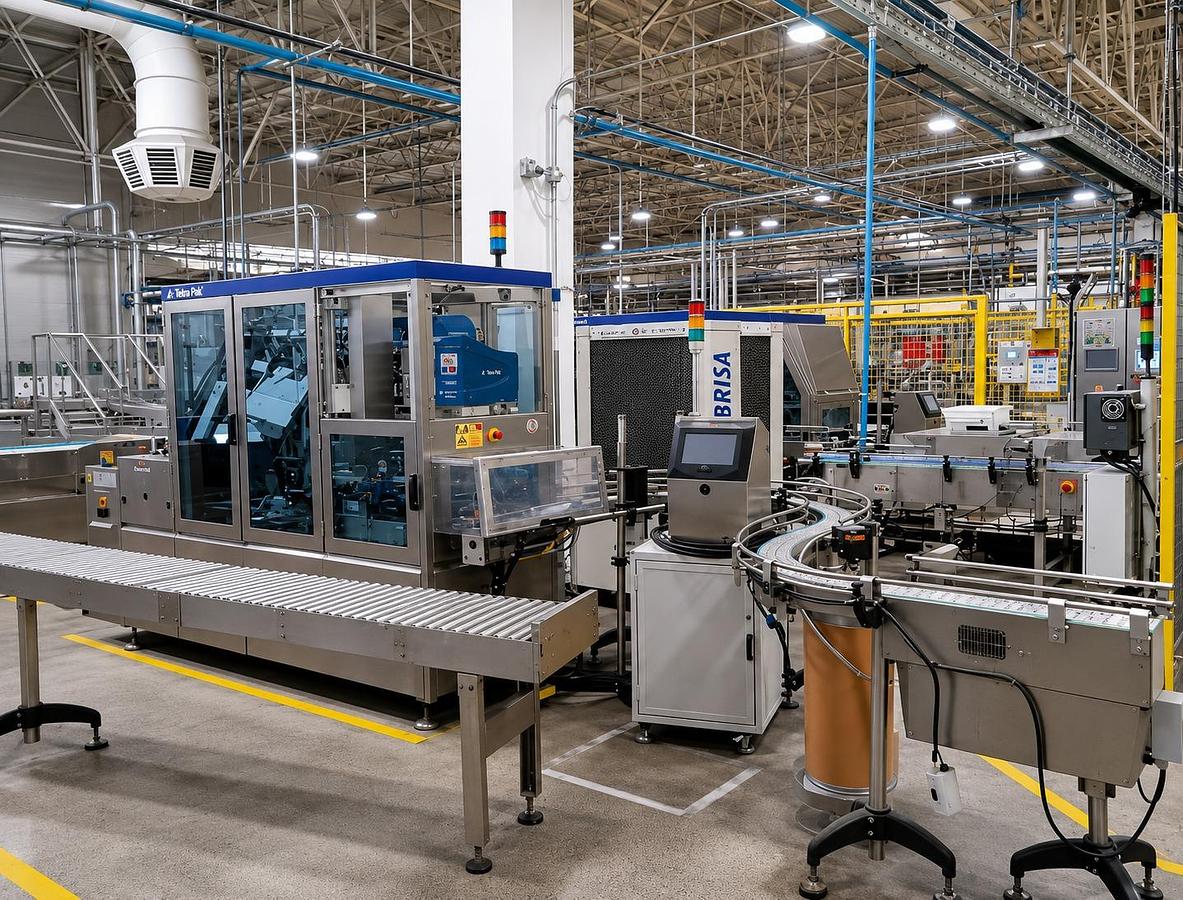 Used USED TETRA PAK A3 FLEX 200ML SLIM COMPLETE FILLING LINE FOR SALE VERSION 150V YEAR 2008