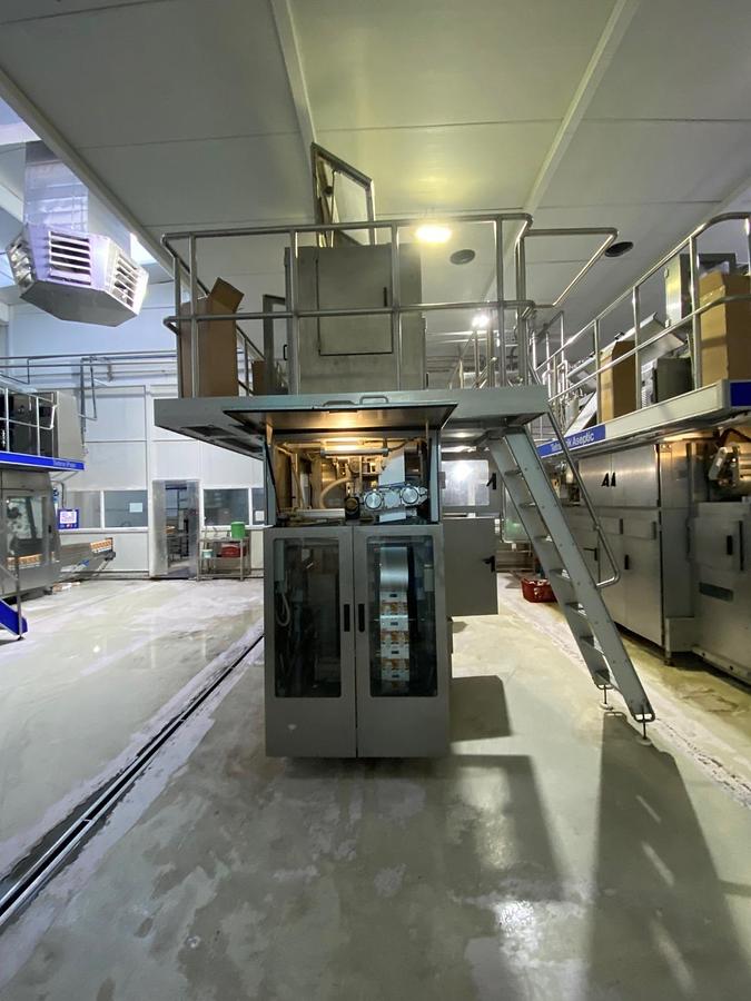 Used USED TETRA PAK TPA 19 200ML PRISMA COMPLETE FILLING LINE FOR SALE YEAR 2002