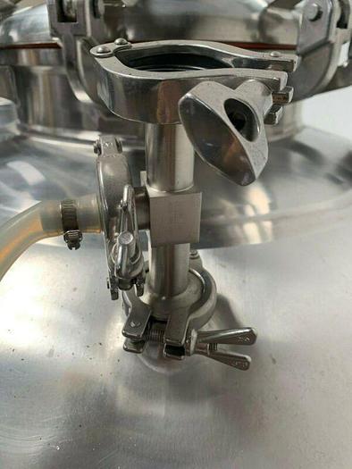 Used Paul Mueller 375 Liter Jacketed Stainless Steel Bioreactor 100 PSI