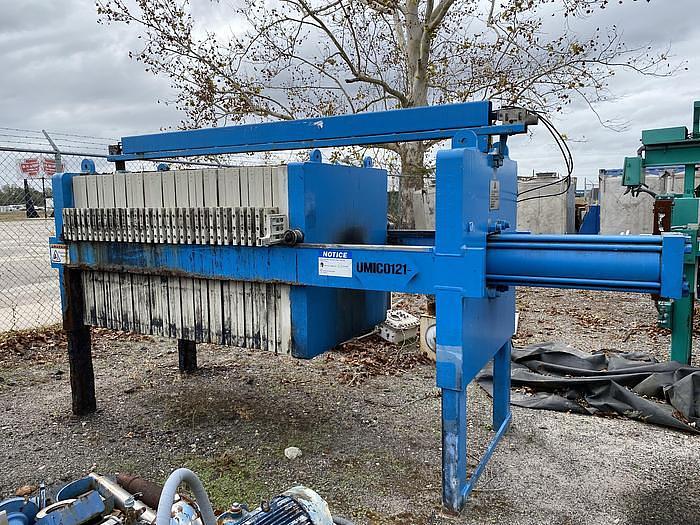 Used 30 CU. FT. MICRONICS FILTER PRESS - 800 MM (#9913)
