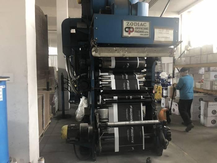 Used Schiavi Zodiac 820 mm, 6 colors flexo printing machine (Unkn.)