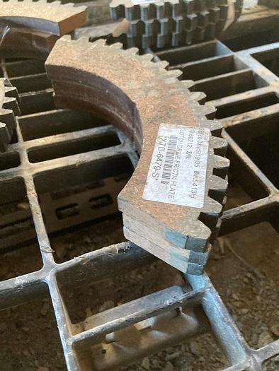 Used Clutch Drive Fibre Friction Plate Gears Wheels