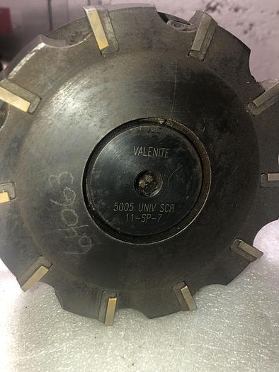 Used Cat50 Valenite 5005 UNIV 11CR FACE MILL