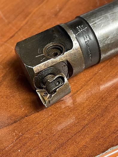 Used USED-TSD MICROBORE SS12GA-S172-080 ADJUSTABLE BORING HEAD / OVERALL LENGHT OF TOOL 6" / SHANK DIA. 1-1/4"