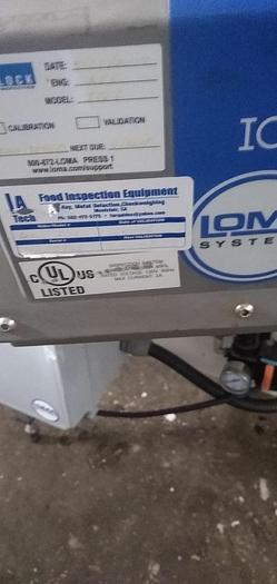 Usado Loma IQ3 Metal Detector 4 x 8" aperature with Reject