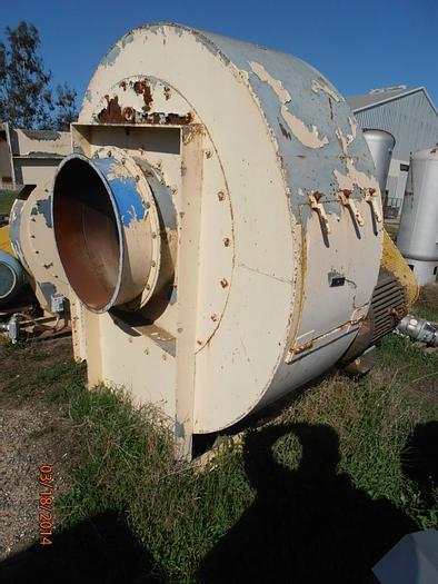 Used Blower, 60 HP, Centrifugal, NYB, Size 452, New York Blower, #S738904