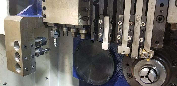 Used 2004 HANWHA SL20H Swiss Lathe