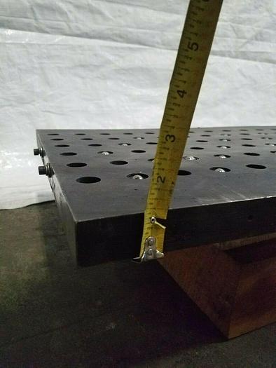 Used Bolster Steel Plate Table 79" x 1-1/8" x 17-1/4" for stamping machines