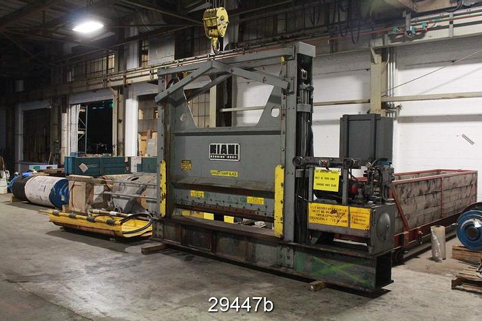 Used Miami Machine  Roll Splitter 96" Knife Width #29447