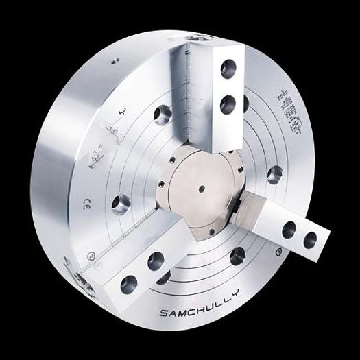 Used 15 INCH SAMCHULLY HCH-15 STANDARD 3-JAW OPEN-CENTER CHUCK