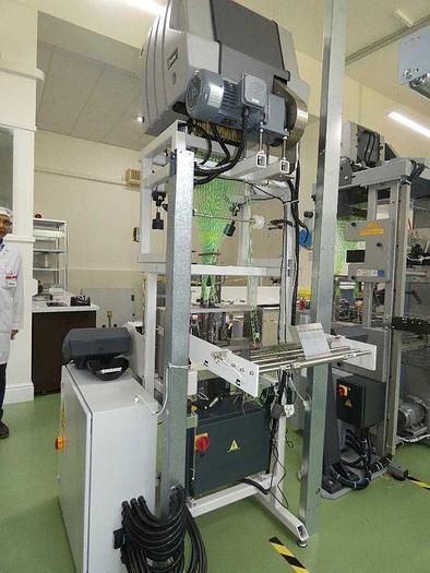 Used 1 x 70mm, 4 head narrow fabric shuttle Loom with Staubli Jacquard, 2014