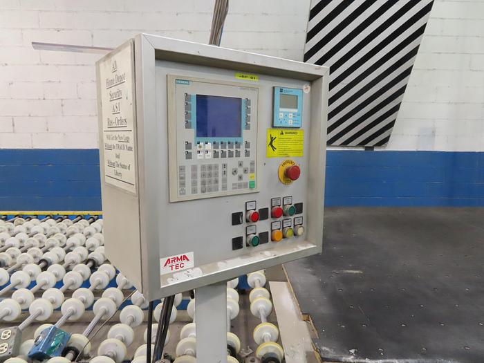 Used 2003 Armetch Laminated Glass Production Line, with Melco Auto Clave