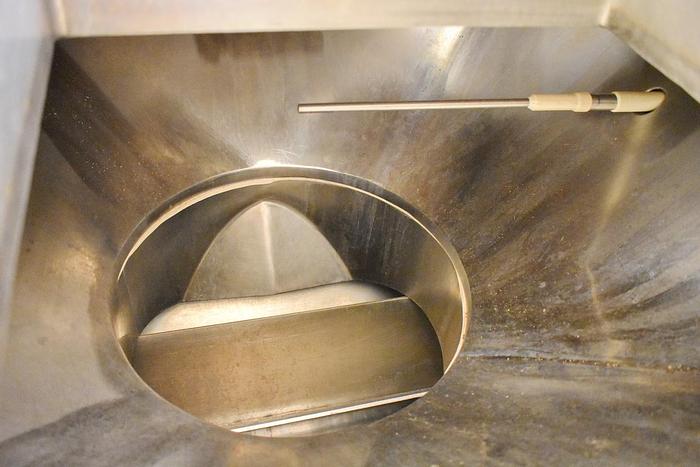 Used USED ROTARY AIR LOCK VALVE, SIZE: 14" X 14", STAINLESS STEEL, CLEAN-IN-PLACE