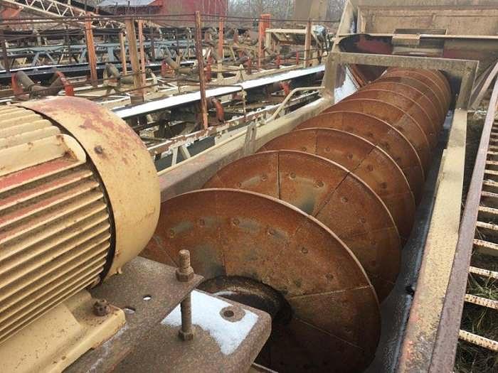 McLANAHAN 36" X 25' Single Shaft Sand Screw