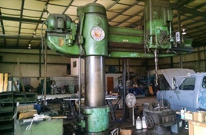 84" Cincinnati Bickford Radial Drill, 20" Column, 84" Arm, 1500 rpm, #5 MT, ID17374