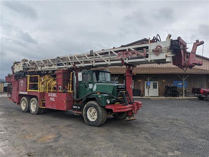 Used 1977 Chicago Pneumatic 7000 Top Head Drive Rotary Drill Rig