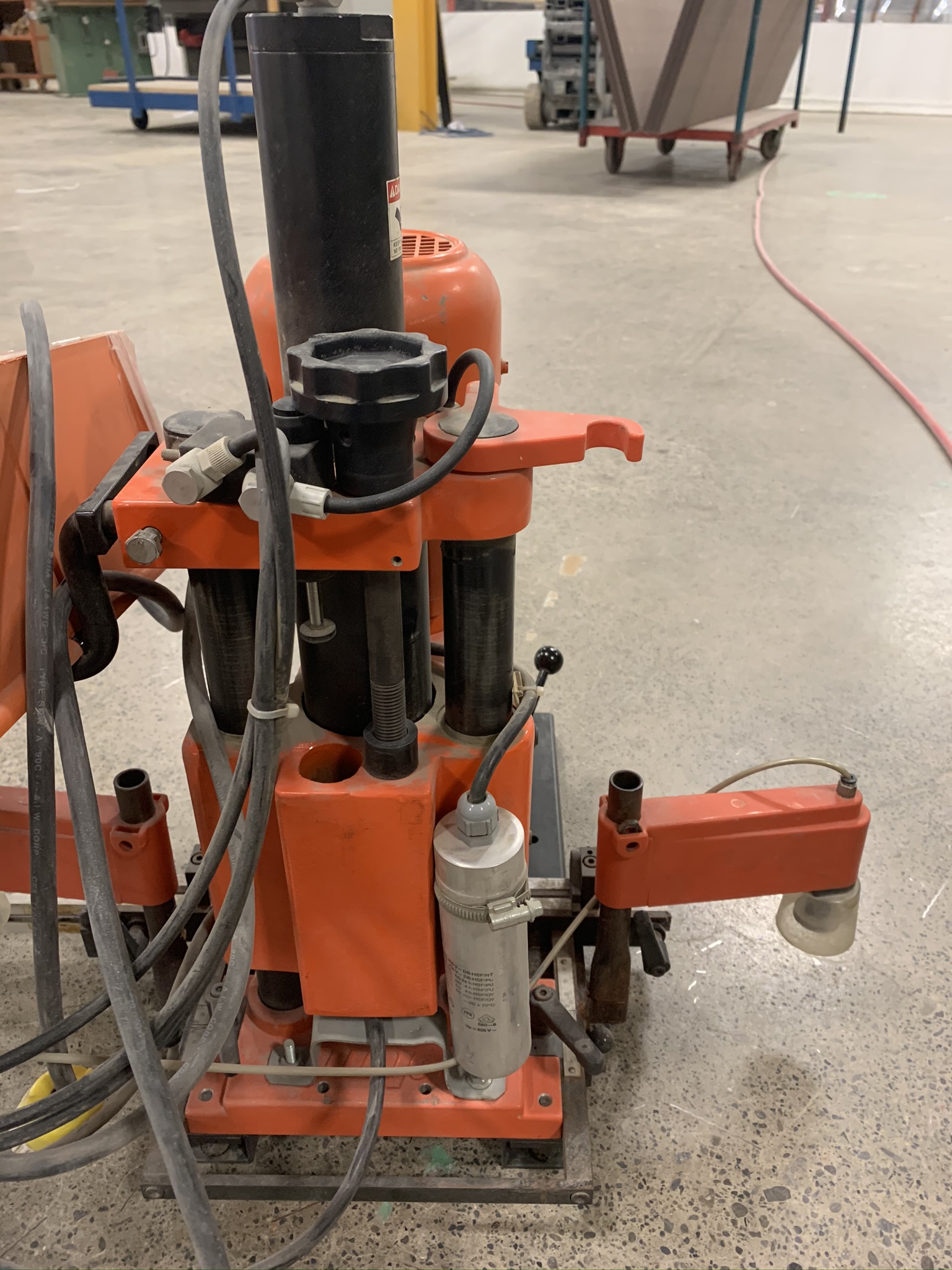 1985 Blum Minipress CA Hinge machine drilling