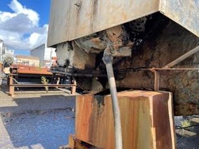 Used 100 Cu. Ft. Stainless Steel Paddle Blender/Mixer