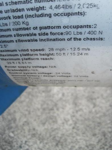 Used 2007 Genie TZ-50