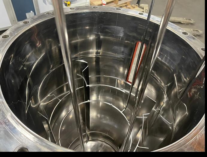 Used Applikon 250 Liter Jacketed Reactor 45 PSI @ 300° F
