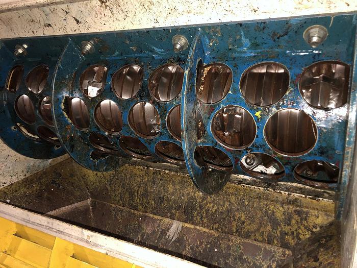 Used VECOPLAN RG42/40 XL PV SHREDDER W/ CONVEYOR