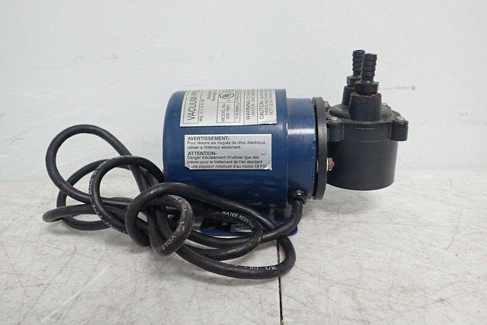 Used Barnant Model 400-1901 Vacuum Pressure Pump 115VAC 1.2A 60Hz 7445235756705