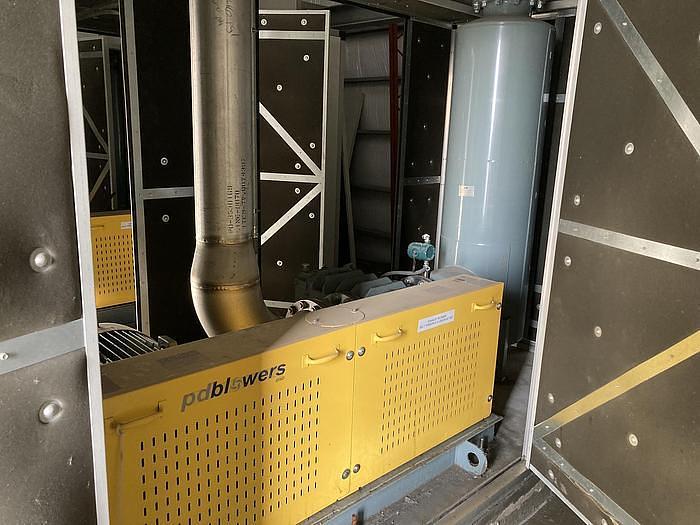 Used PdBLOWER PRESSURE PACKAGE WITH ROOTS 624 RAM TR POSITIVE DISPLACEMENT BLOWER