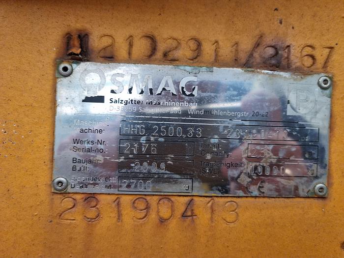 Used 2009 SMAG WOOD TONGS