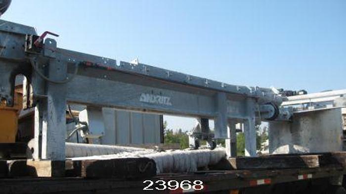 Used Andritz Dupps 3620C Dewatering Screw Press And 3.O Meter Gravity Table #23968