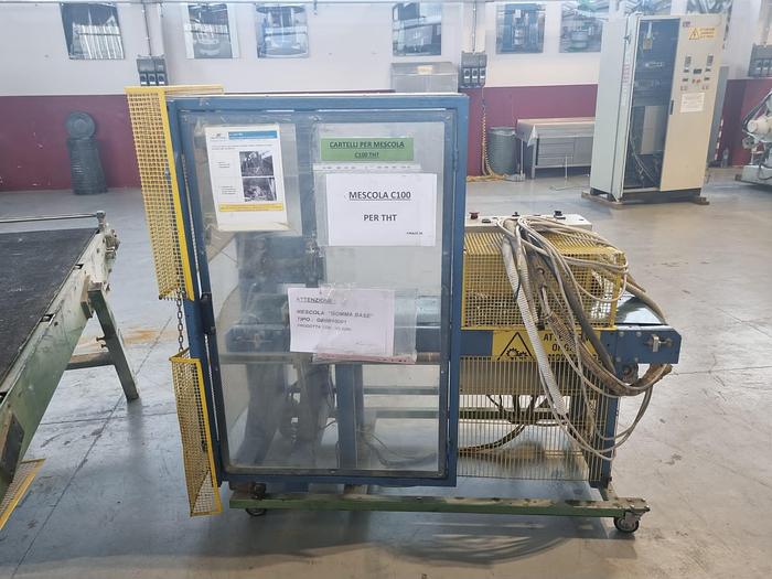 Used 700 LITER (WORKING) BATTAGGION KNEAKER EXTRUDER - T-316 S/S - JACKETED