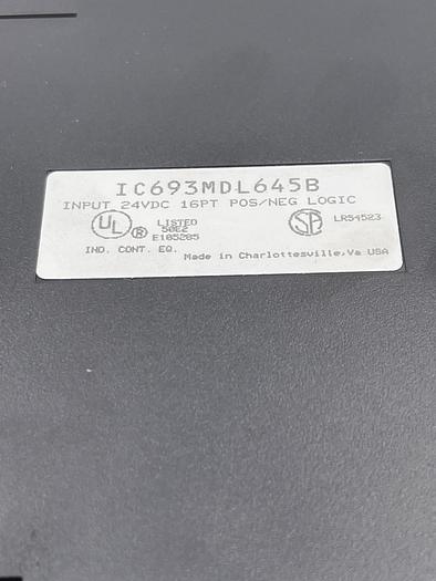 Used GE IC693MDL645B