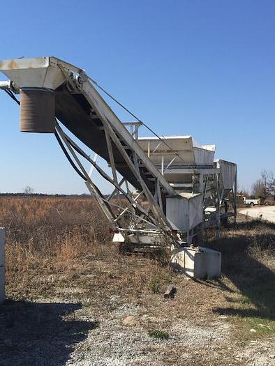 Used Stephens Portable Low Profile Concrete Batch Plant