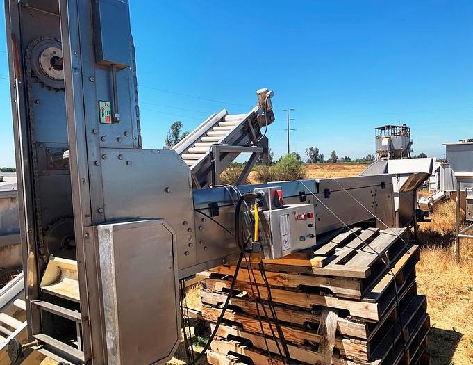 Used Elevator, Bucket, 10', All Fill, S/st, Z-frame #C743928