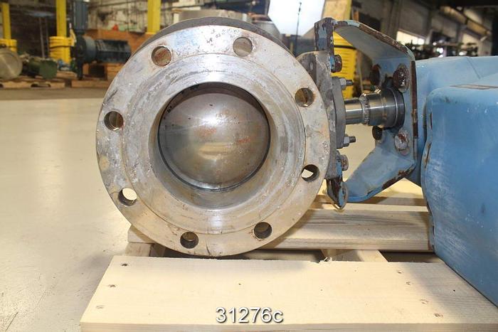 Used Neles Jamesbury MT0600CAGAS6SJKTTBA 6" Control Ball Valve #31276