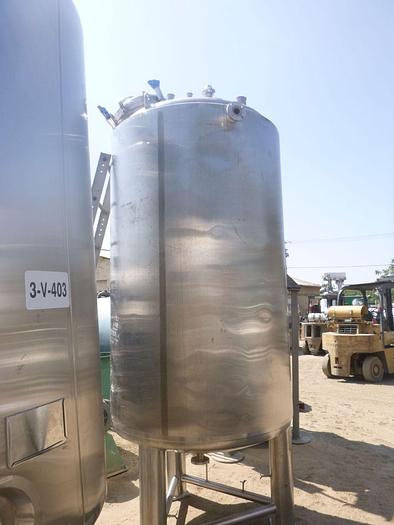 Used Reactor, 660 Gallon, 316L S/st, Jkt, 50 PSI, Precision F #S744224