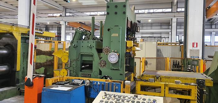 Used GUIDA   750mm x 14mm S.S. Slitting Line (Used) #4362