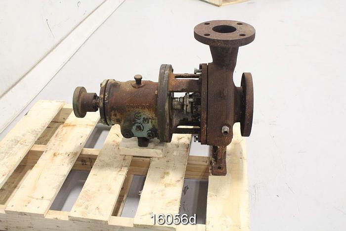 Used Goulds 3196 Pump, 3 X 4 X 8G, Ductile Iron Casing #16056