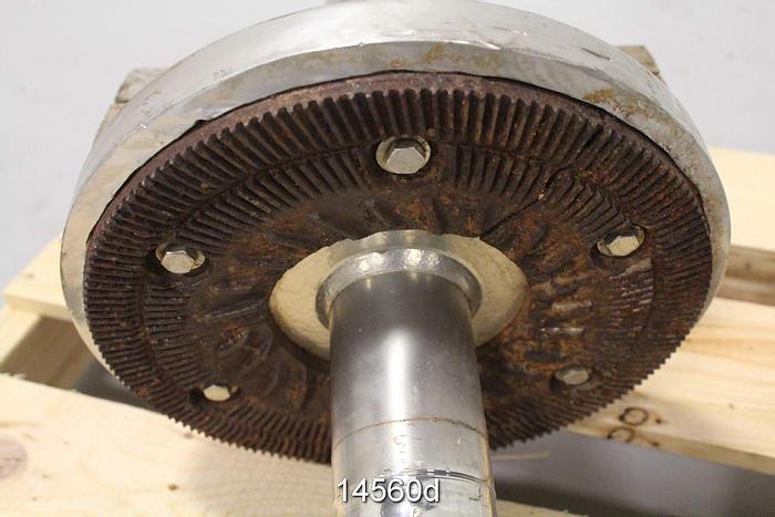 Used Sprout Waldron 12" Shaft And Rotor Assembly #14560