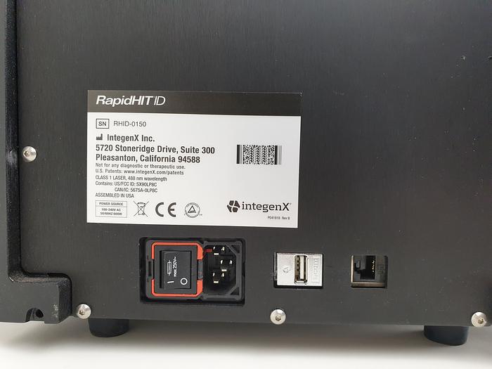 Used Thermo Fisher IntegenX RapidHIT ID system for human identification DNA identification