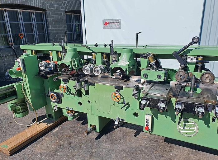 Used Weinig Germany Four side planer / moulder Unimat 22N, 8 spindles