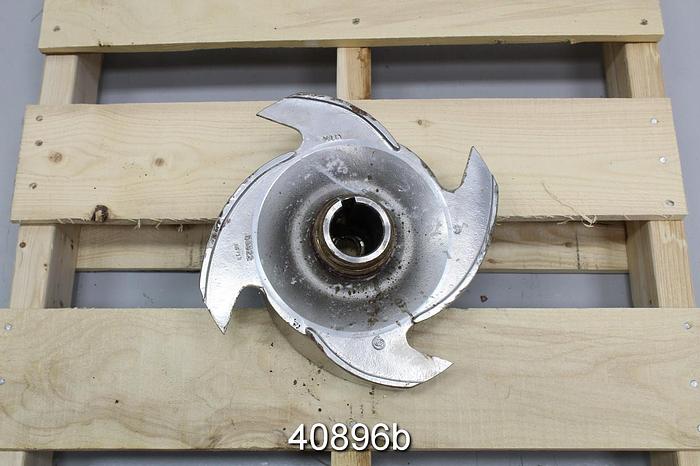 Used Goulds 3175 4x6x14 4-Vane, 11.75" SS Impeller #40896