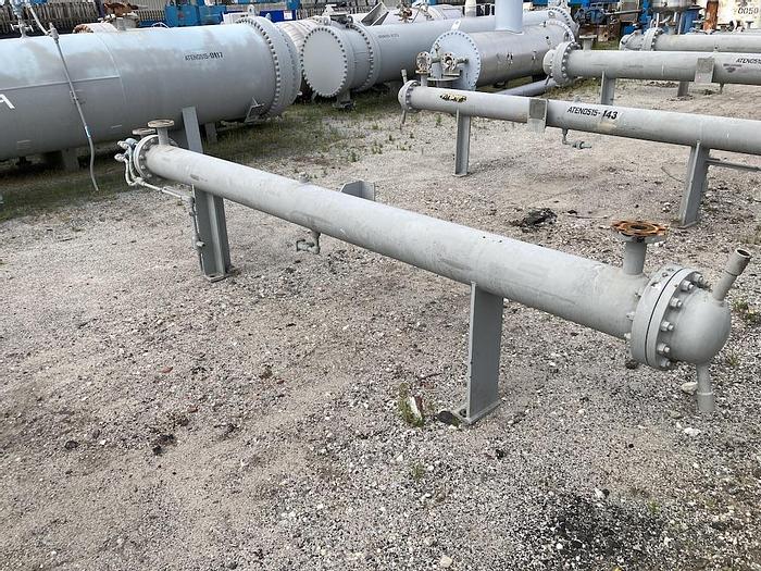 Used GEA FES Inc. approximately 120 square foot shell and tube heat exchanger