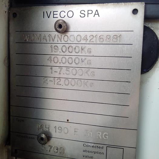 Usado 1999 IVECO Eurotech 190E31 ZF manual