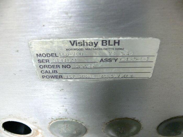 For parts or not working Vishay BLH LCp-100 Expert Series Weight Processor In Stainless Steel Enclosure