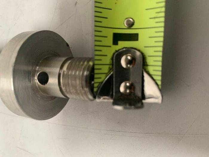 Used Stainless Steel 12" L x 5/8" D Mixing Rod